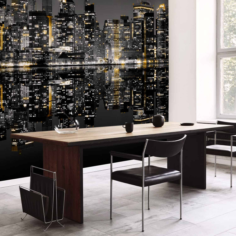 Wall Mural Gold and silver - NYC 61558 additionalImage 7