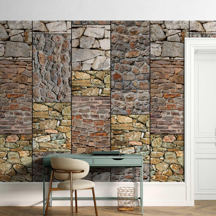 Wallpaper Magma Puzzle with stones 89058 additionalImage 4