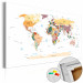 Decorative Pinboard World Map [Cork Map] 92158