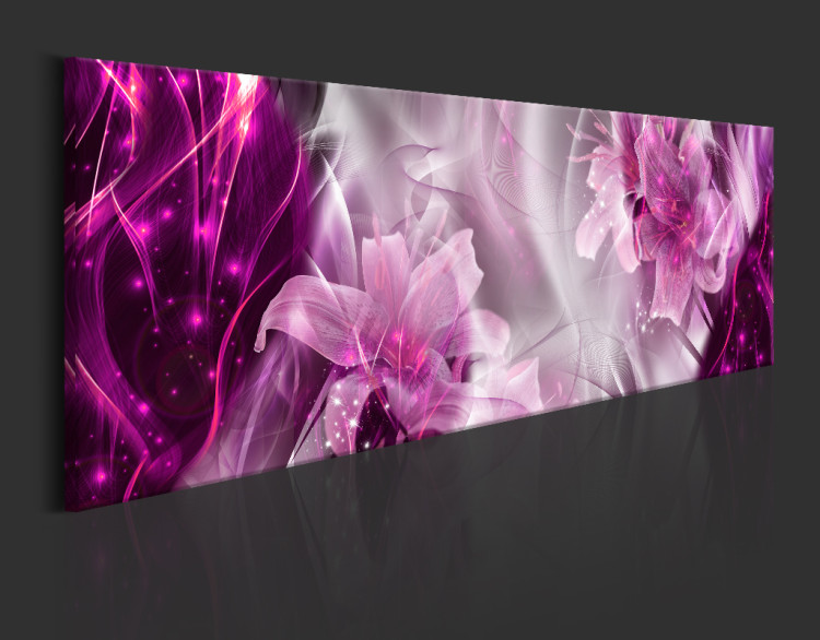 Acrylic print Purple Flames [Glass] 92958 additionalImage 4