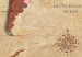 Canvas Art Print World Map: Brown Elegance 96058 additionalThumb 4