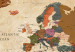 Canvas Art Print World Map: Brown Elegance 96058 additionalThumb 5