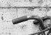 Poster Bike and Concrete - black and white composition with a retro-style bicycle 116968 additionalThumb 11