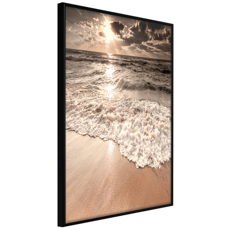 Wall Poster Wave Space - beach and sea landscape against sunlight rays 123768 additionalImage 10