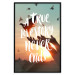 Poster A True Love Story Never Ends - white English text on a nature background 125368 additionalThumb 14