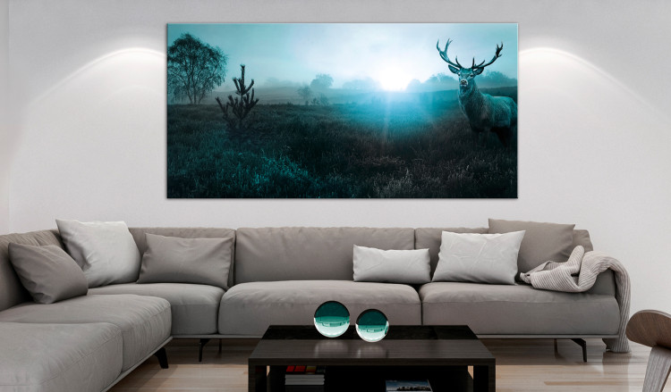 Large canvas print Emerald Deer II [Large Format] 128568 additionalImage 6