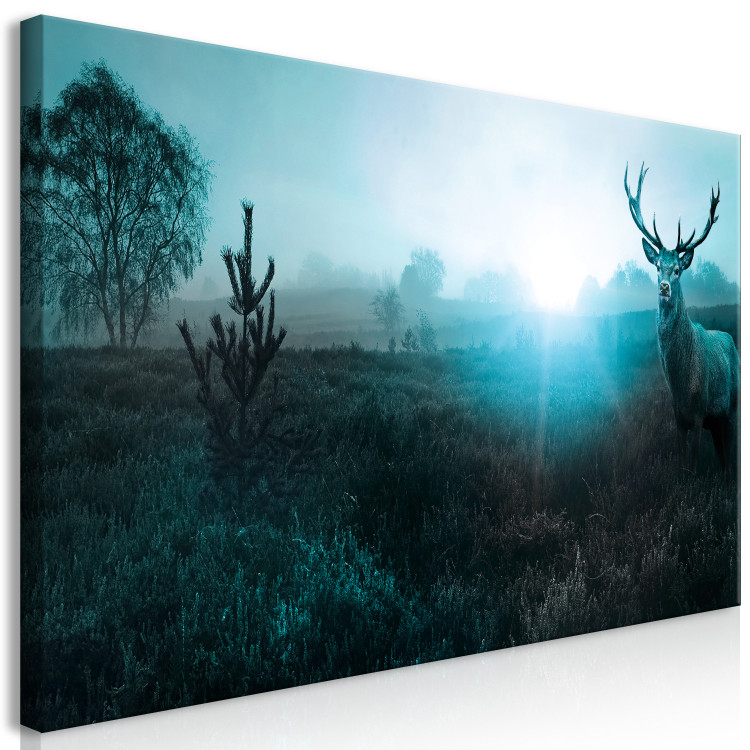 Large canvas print Emerald Deer II [Large Format] 128568 additionalImage 3