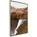 Wall Poster Rusty Hills - landscape of a river forming a waterfall against brown mountains 130268 additionalThumb 12