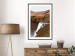 Wall Poster Rusty Hills - landscape of a river forming a waterfall against brown mountains 130268 additionalThumb 19