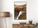 Wall Poster Rusty Hills - landscape of a river forming a waterfall against brown mountains 130268 additionalThumb 5