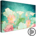 Canvas Print Fairy-tale Flowers (1-piece) Wide - colorful cartoonish plants 134268 additionalThumb 6