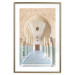 Wall Poster Turquoise Colonnade - hallway architecture with ornaments and columns 134768 additionalThumb 14
