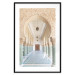 Wall Poster Turquoise Colonnade - hallway architecture with ornaments and columns 134768 additionalThumb 15