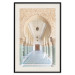 Wall Poster Turquoise Colonnade - hallway architecture with ornaments and columns 134768 additionalThumb 19