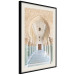 Wall Poster Turquoise Colonnade - hallway architecture with ornaments and columns 134768 additionalThumb 4