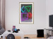 Poster Intertwined Symbols - colorful geometric figures mimicking a 3D effect 135168 additionalThumb 26