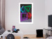 Poster Intertwined Symbols - colorful geometric figures mimicking a 3D effect 135168 additionalThumb 18