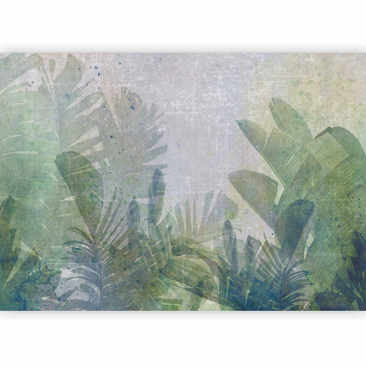 Wall Mural Banana field in the jungle - exotic plant motif with green leaves 135568 additionalImage 5