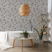 Modern Wallpaper Vintage Style Meadow - Sketches of Flowers in Black and White Colors 149868 additionalThumb 10