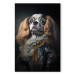 Canvas Art Print AI Dog King Charles Spaniel - Proud Aristocratic Animal Portrait - Vertical 150168 additionalThumb 7
