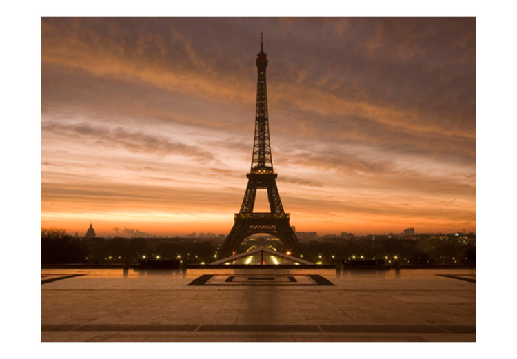 Photo Wallpaper Eiffel tower at dawn 59868 additionalImage 1