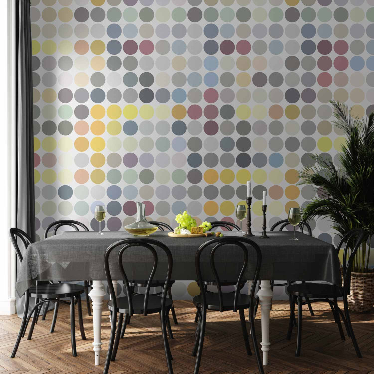 Wall Mural Colored polka dots 61068 additionalImage 4