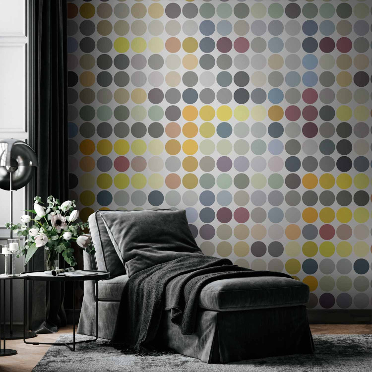 Wall Mural Colored polka dots 61068