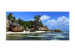Wall Mural Seychelles - Landscape with a Rocky Island Surrounded by Beach and Tranquil Water 61668 additionalThumb 1
