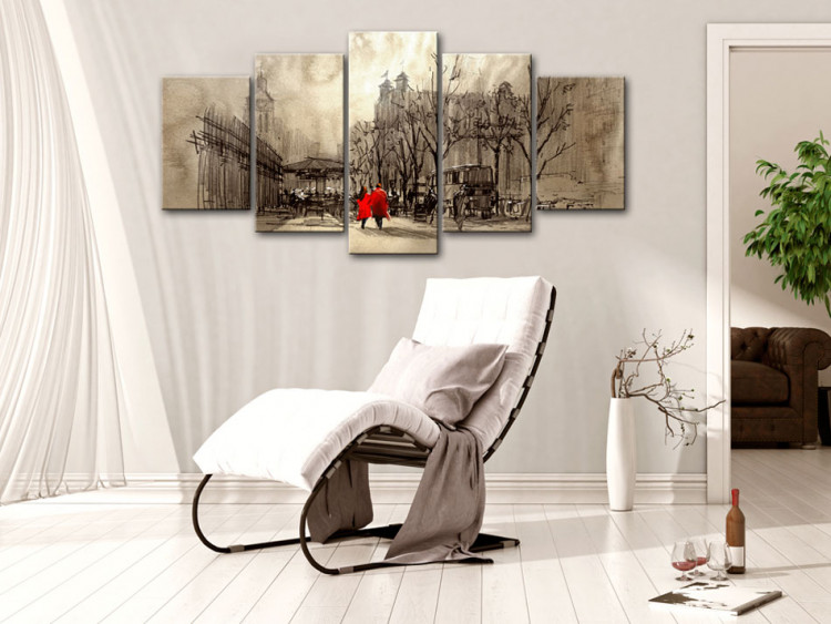 Canvas Romantic Stroll 88468 additionalImage 3