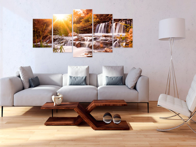 Canvas Print Autumn's Valley 90568 additionalImage 3