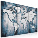 Canvas World Map: Ink Triptych 91868 additionalThumb 2