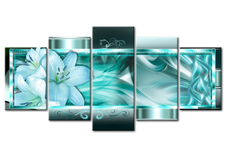 Acrylic print Azure Dream [Glass] 94168 additionalImage 2