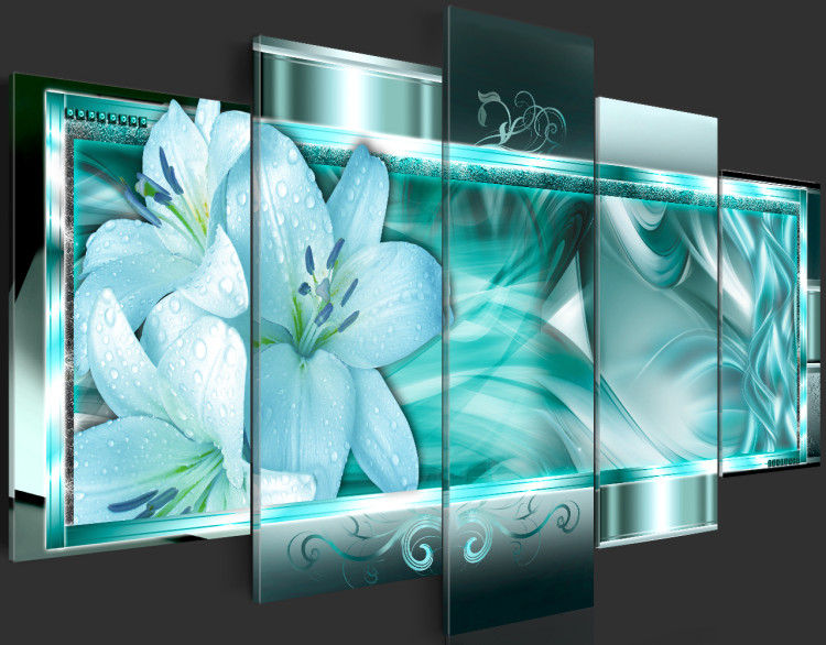 Acrylic print Azure Dream [Glass] 94168 additionalImage 4