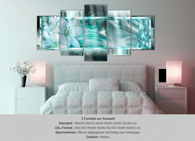 Acrylic print Azure Dream [Glass] 94168 additionalImage 7