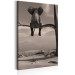 Canvas Art Print Elephant in the Desert - Nature Abstraction Presented in Animal Forms 97368 additionalThumb 2