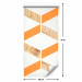 Modern Wallpaper Orange Crossing  97568 additionalThumb 7