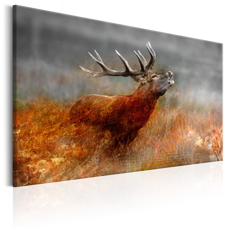 Canvas Print Roaring Deer 105778 additionalImage 2