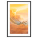 Wall Poster Airplanes in Clouds - Flight amidst thick clouds and orange sky 114378 additionalThumb 15