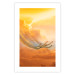 Wall Poster Airplanes in Clouds - Flight amidst thick clouds and orange sky 114378 additionalThumb 19