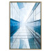 Poster Modern Skyscraper - blue sky amidst glass architecture 116678 additionalThumb 25