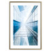 Poster Modern Skyscraper - blue sky amidst glass architecture 116678 additionalThumb 20
