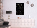 Poster Magical Galaxy - golden stars and symbols on a background of dark cosmos 117778 additionalThumb 23
