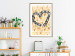 Wall Poster Summer Sign - unique composition with a heart in shades of brown 118278 additionalThumb 13