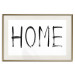 Wall Poster Black Home - black and white simple composition with English text 119278 additionalThumb 19