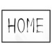 Wall Poster Black Home - black and white simple composition with English text 119278 additionalThumb 17