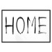 Wall Poster Black Home - black and white simple composition with English text 119278 additionalThumb 24
