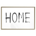 Wall Poster Black Home - black and white simple composition with English text 119278 additionalThumb 16