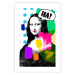 Poster Mona Lisa Pop Art - portrait of a woman in an abstract colorful motif 122378 additionalThumb 25