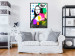 Poster Mona Lisa Pop Art - portrait of a woman in an abstract colorful motif 122378 additionalThumb 2