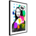 Poster Mona Lisa Pop Art - portrait of a woman in an abstract colorful motif 122378 additionalThumb 4